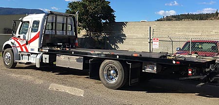 New Flat bed truck